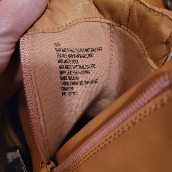 🎯nwt a new day cognac & black cambria boots - Picture 10 of 10